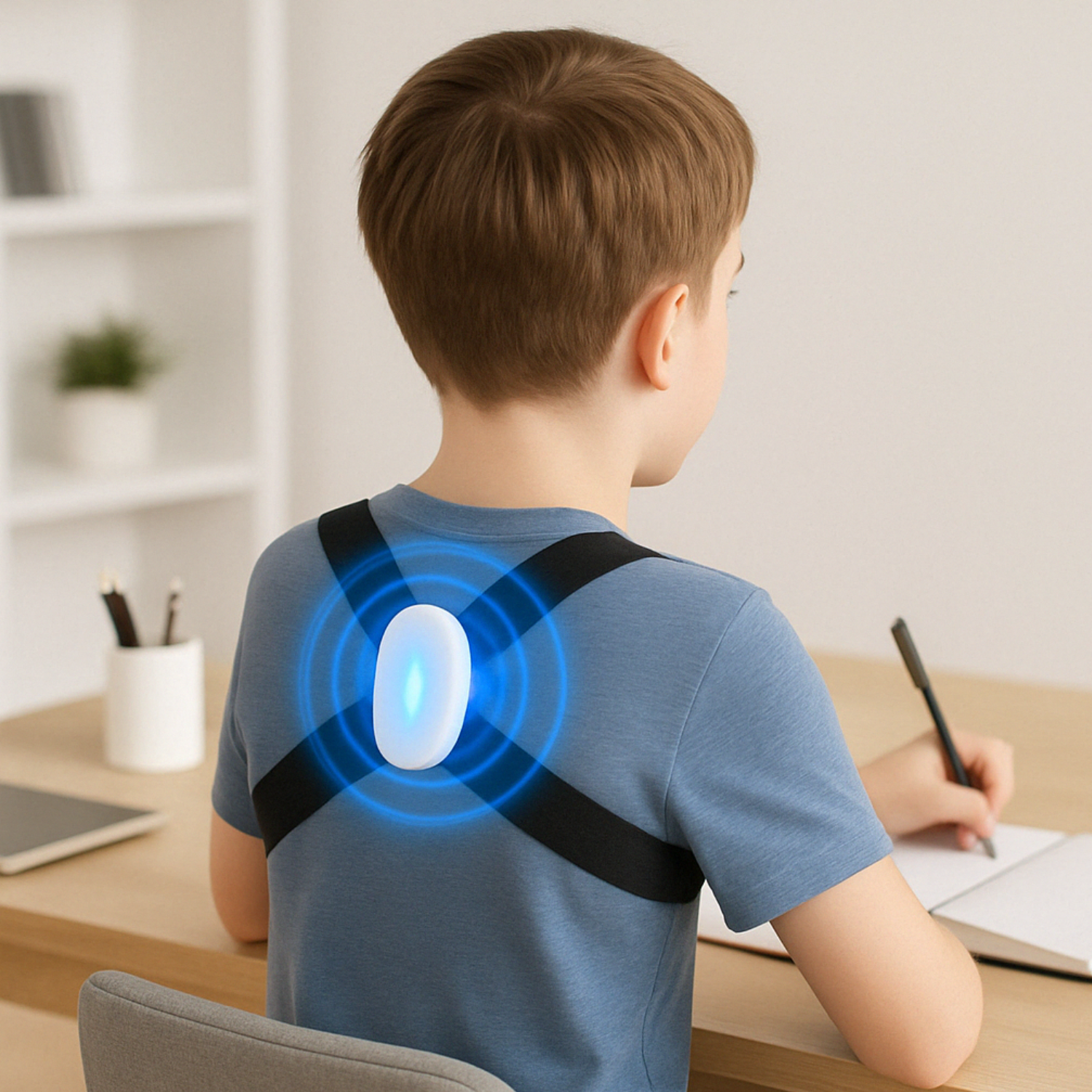 Correcteur de Posture Intelligent avec Écran LCD